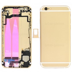 Coque arrière Gold pour iPhone 6S complète photo 1