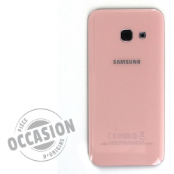 Vitre arrière Rose d'occasion pour Samsung Galaxy A3 2017 Photo 1