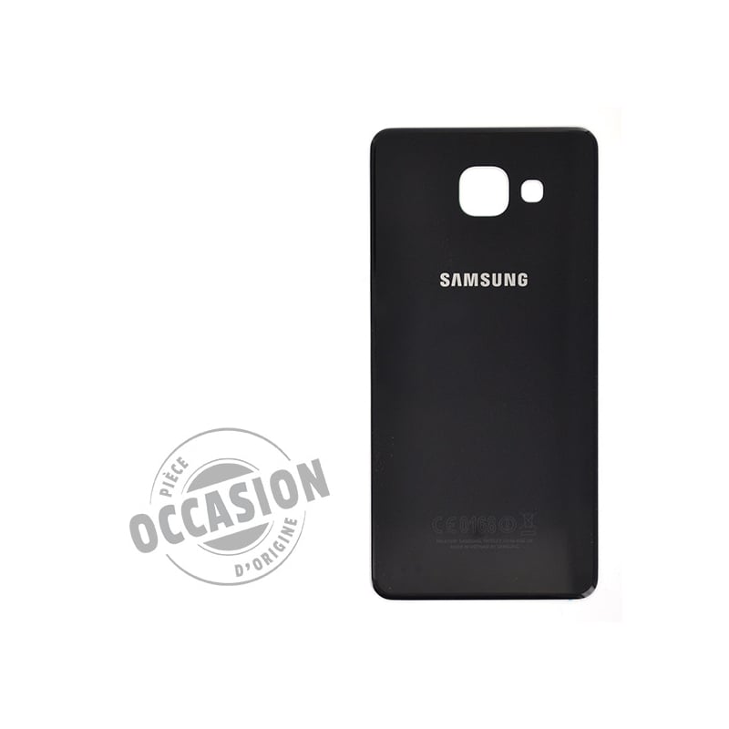 Vitre arrière d'occasion Noire pour Samsung Galaxy A5 2016 Photo 1