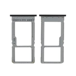 Rack tiroir carte SIM + Micro SD Noir pour Xiaomi Redmi Note 6 Pro_photo1