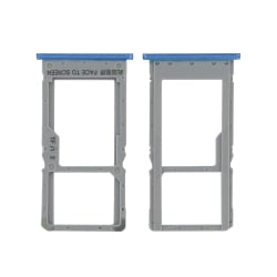 Rack tiroir carte SIM + Micro SD Bleu pour Xiaomi Redmi Note 6 Pro_photo1