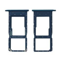 Rack pour cartes SIM et SD bleu pour Huawei P Smart 2019_photo1