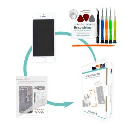 Kit de réparation Brico-phone avec écran BLANC iPhone 5S RAPPORT QUALITE / PRIX pré assemblé