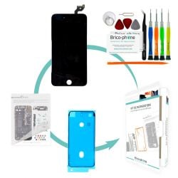 Kit de réparation Brico-phone avec écran NOIR iPhone 6S PREMIUM Pré-assemblé