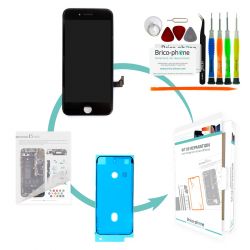 Kit de réparation Brico-phone avec écran NOIR iPhone 8 RAPPORT QUALITE / PRIX Pré assemblé