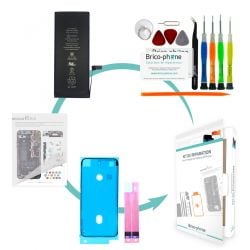 Kit de remplacement Brico-phone avec batterie Identique à l'origine iPhone 7