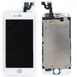 Ecran BLANC iPhone 6 PREMIUM pré-assemblé photo 2