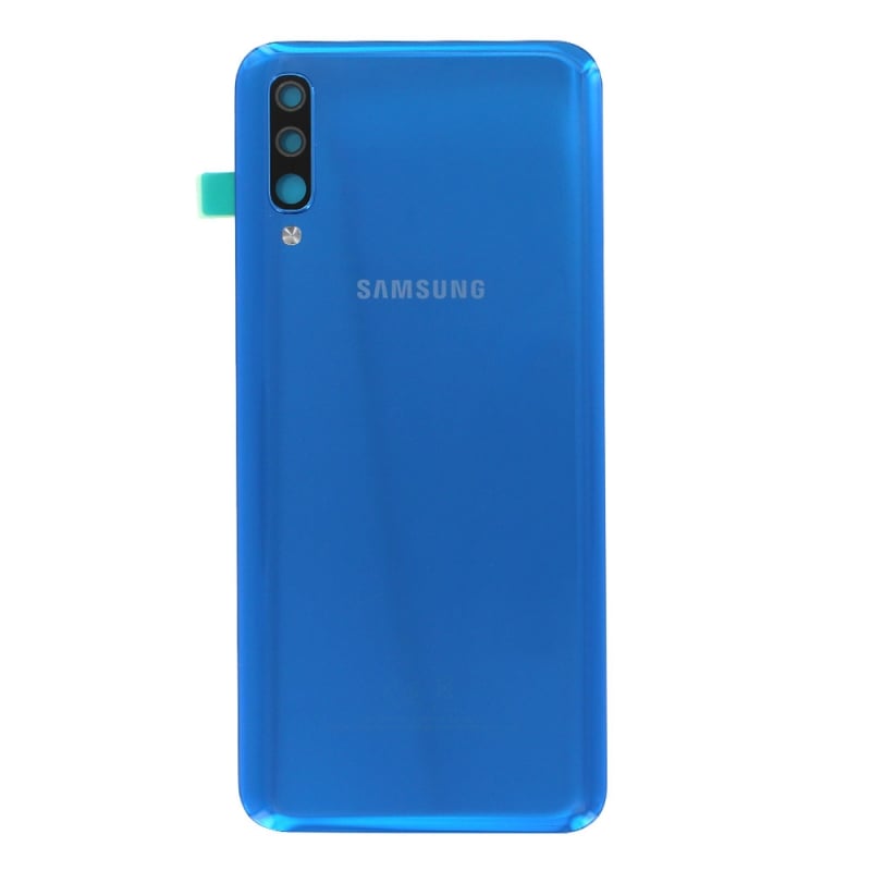 Changez la vitre arrière bleue cassée de votre Galaxy A50 avec Bricophone_1