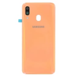 Vitre arrière Corail d'origine pour Samsung Galaxy A40 à remplacer avec Bricophone_photo1