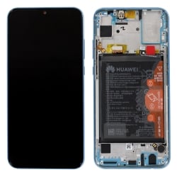 Bloc écran neuf bleu saphir d'origine avec batterie pour Honor 10 Lite à changer_1