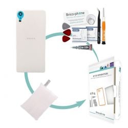 Kit pour changer la vitre arrière Blanche Sony Xperia X / X Dual