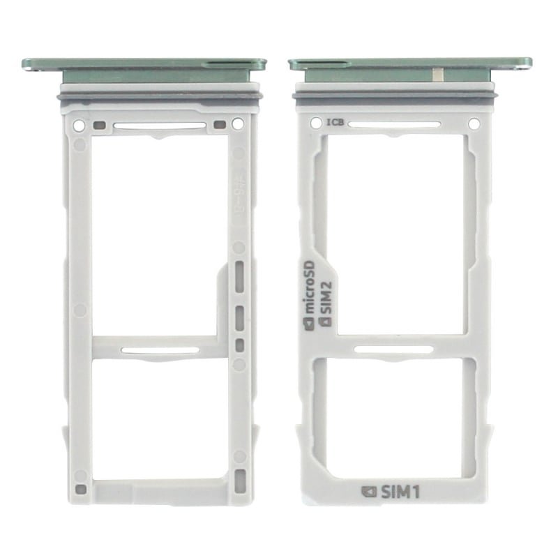 Rack tiroir pour cartes SIM et SD pour Samsung Galaxy S10 Vert Prisme_photo1