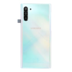 Vitre arrière Argent Stellaire pour Samsung Galaxy Note 10 photo 4