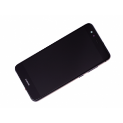 Bloc Ecran NOIR COMPLET prémonté + batterie sur chassis pour Huawei P10 Lite photo 1