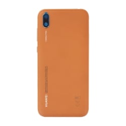 Coque arrière pour Huawei Y5 (2019) Cuir Marron photo 3