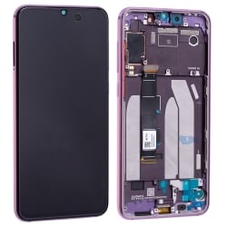 Bloc écran Super AMOLED et vitre pré-montés sur châssis pour Xiaomi Mi 9 SE Violet photo 2