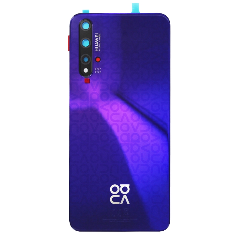 Vitre arrière pour Huawei Nova 5T Violet photo 2