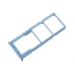 Rack SIM pour Samsung Galaxy A51 Bleu photo 1