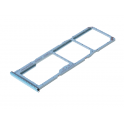 Rack SIM pour Samsung Galaxy A51 Bleu photo 2