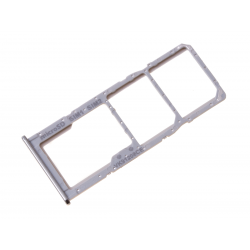 Rack SIM pour Samsung Galaxy A51 Blanc photo 2