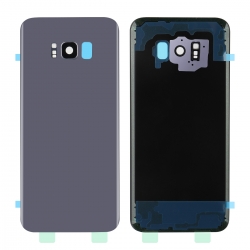 Vitre Arrière Compatible pour Samsung Galaxy S8 Plus Violet photo 2