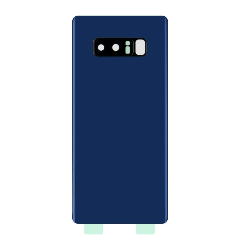 Vitre Arrière Compatible pour Samsung Galaxy Note 8 Bleu photo 3