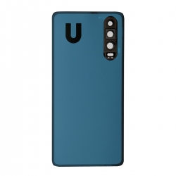 Vitre Arrière Compatible pour Huawei P30 Blanc photo 1