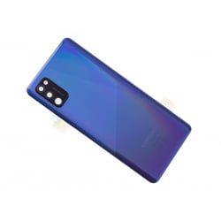 Vitre arrière pour Samsung Galaxy A41 Bleu Prismatique photo 3