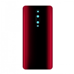 Vitre Arrière Compatible pour Xiaomi Mi 9T et Mi 9T Pro Rouge Flamme photo 2