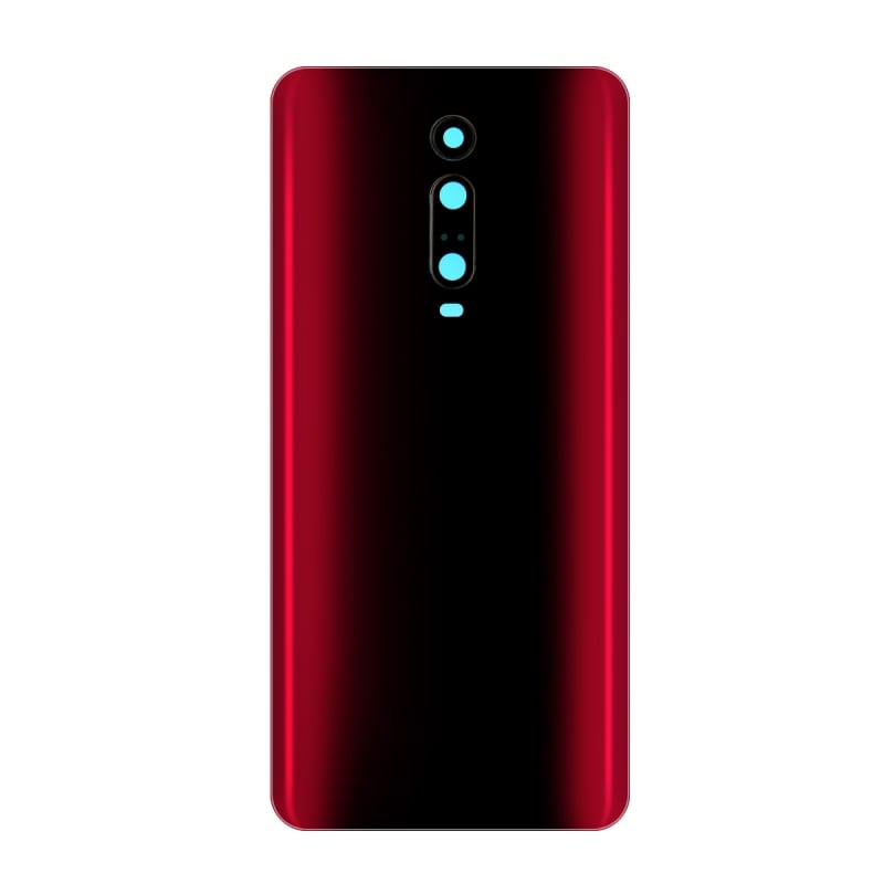 Vitre Arrière Compatible pour Xiaomi Mi 9T et Mi 9T Pro Rouge Flamme photo 2