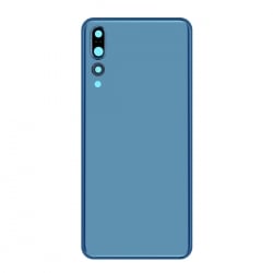 Vitre Arrière Compatible pour Huawei P20 Pro Bleu photo 2