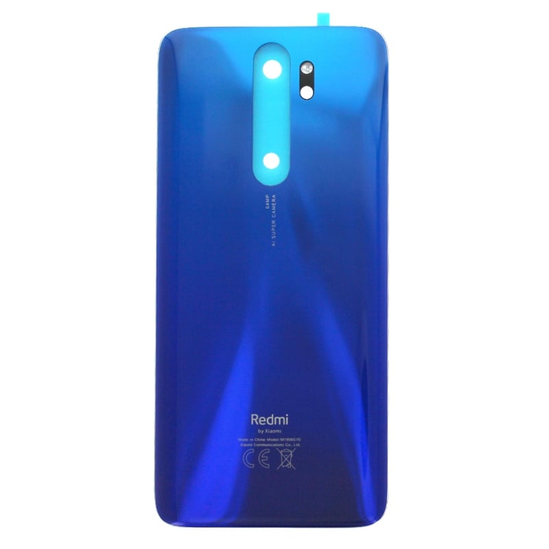 Vitre arrière pour Xiaomi Redmi Note 8 Pro Bleu Océan photo 2