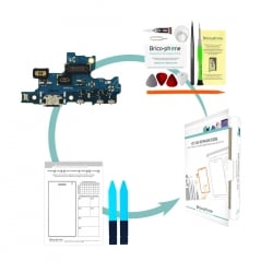 Kit pour changer le connecteur de charge USB Type-C pour Samsung Galaxy S10 Lite