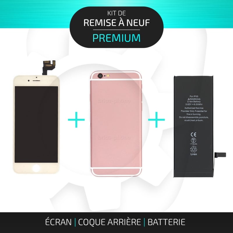 Kit de remise à neuf pour iPhone 6S Rose Gold | PREMIUM