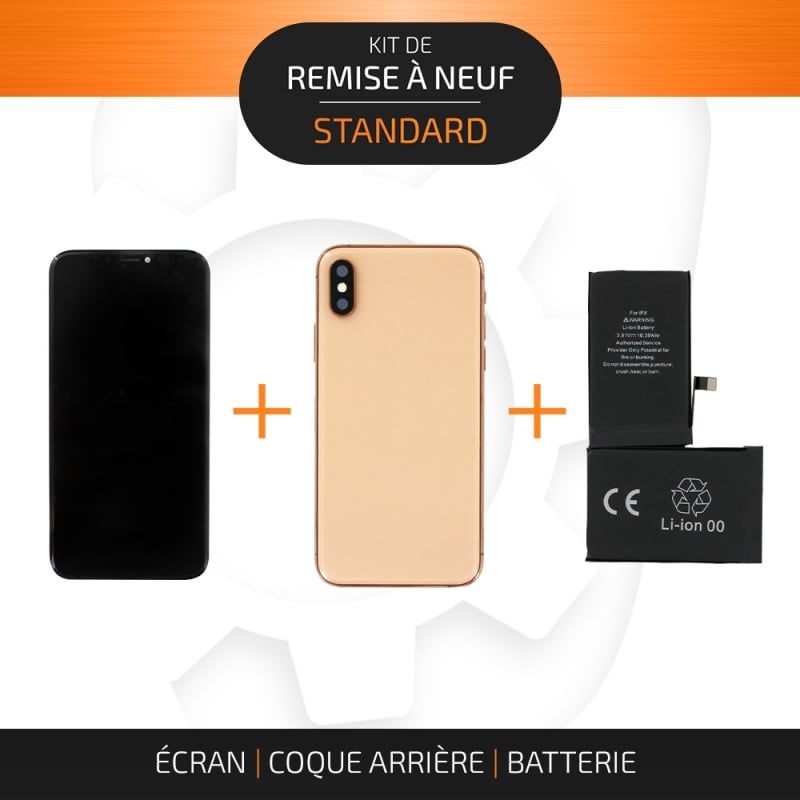 Kit de remise à neuf pour iPhone XS Or | STANDARD