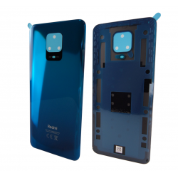 Vitre arrière pour Xiaomi Redmi Note 9S Bleu Aurora