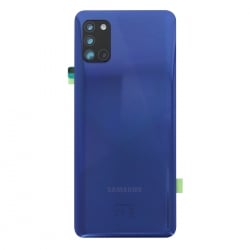 Vitre arrière pour Samsung Galaxy A31 Bleu photo 2