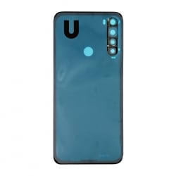 Vitre arrière compatible pour Xiaomi Redmi Note 8 Noir photo 1