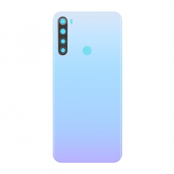 Vitre arrière compatible pour Xiaomi Redmi Note 8 Blanc photo 2