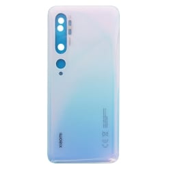 Vitre arrière pour Xiaomi Mi Note 10 et Mi Note 10 Pro Blanc Glacier