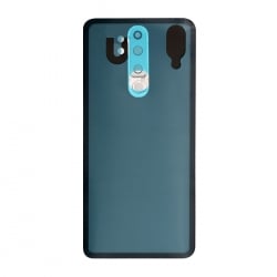 Vitre arrière compatible pour Xiaomi Redmi Note 8 Pro Perle Blanche photo 1