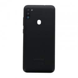 Coque arrière Noire d'origine pour Samsung Galaxy M11_photo1