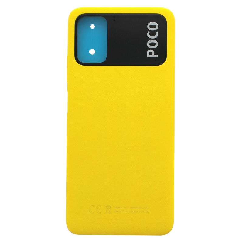 Coque arrière d'origine pour Xiaomi Poco M3 Jaune_photo1