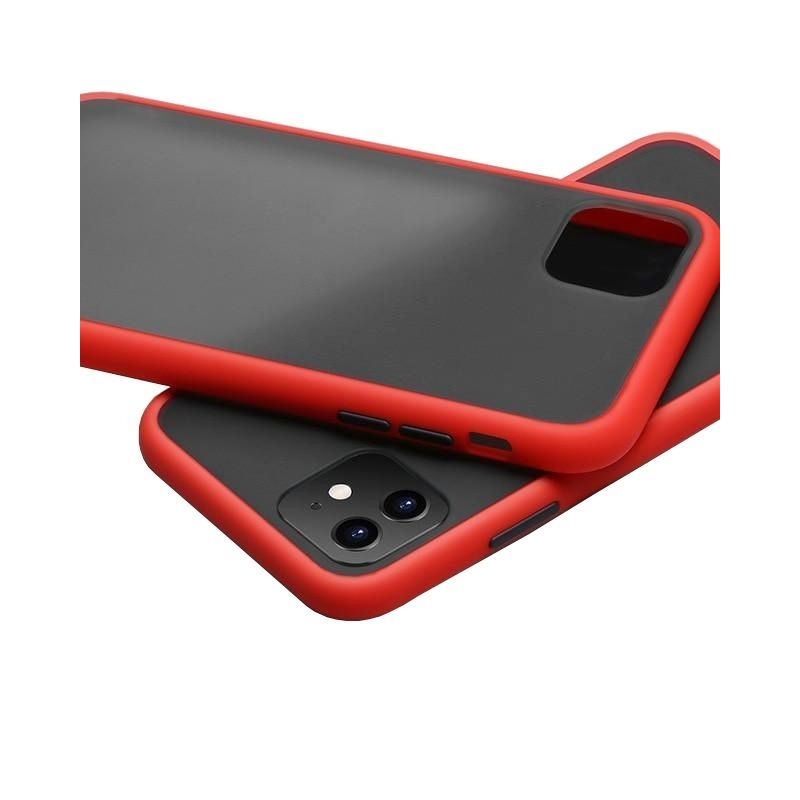 Housse Hybride pour Samsung S20+ SM-G985 - Rouge photo 0