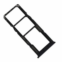 Rack double SIM et SD pour Samsung SM-A217 Galaxy A21s - Noir photo 0