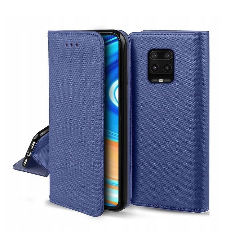 Housse smart magnet pour Xiaomi Redmi Note 9 - Bleu marine photo 0