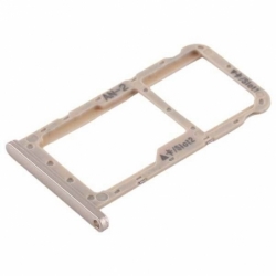 Rack SIM et SD pour Huawei P20 Lite - Or photo 0