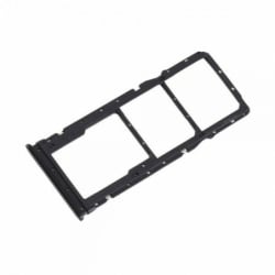 Rack double SIM et SD pour Xiaomi Redmi Note 8 Pro - Noir photo 0