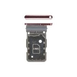 Rack double SIM pour Samsung Galaxy S21 - Violet photo 0