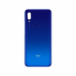 Vitre arrière d'origine pour Xiaomi Redmi 7 - Bleu photo 0